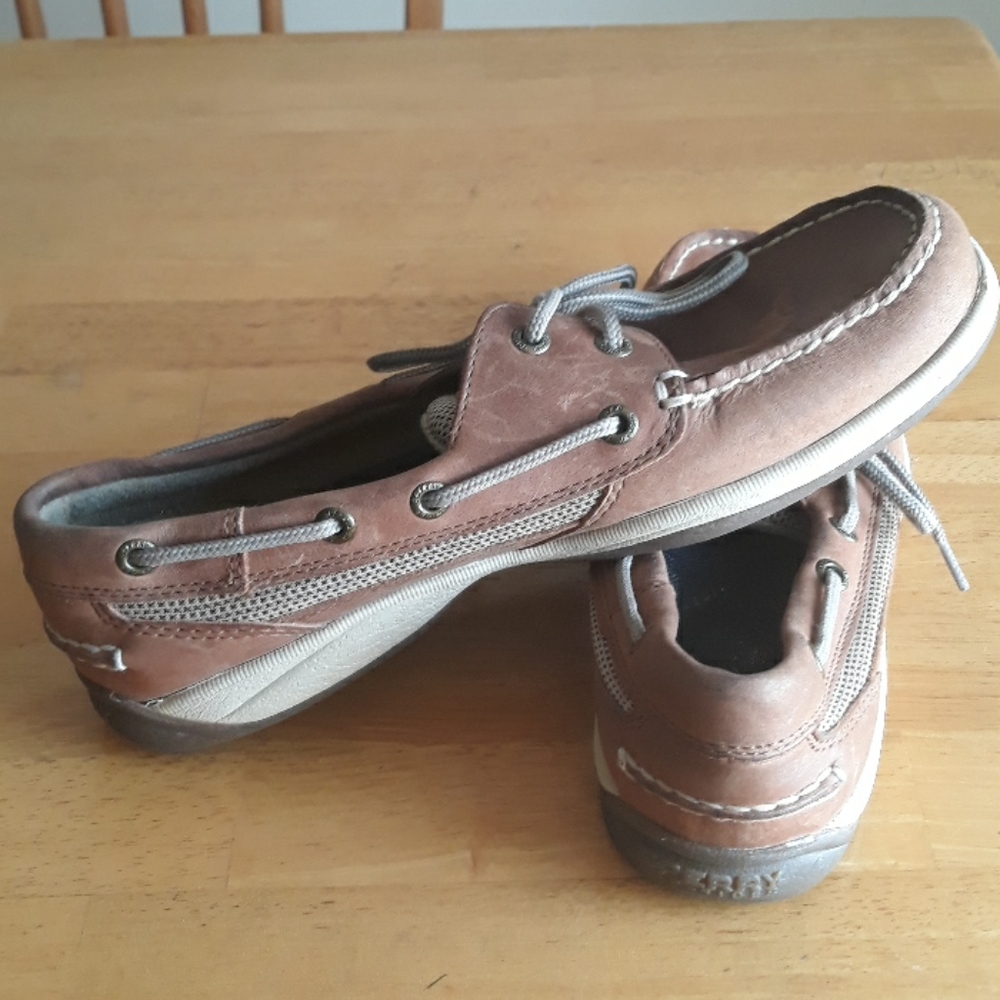 Sperry brown Top Sider boat shoe 8.5m